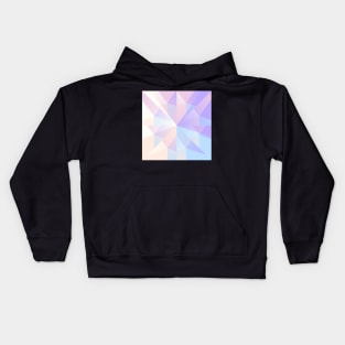 Crystals of Soft Pastel Colors Kids Hoodie